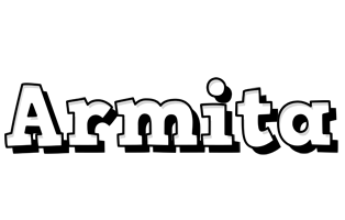 Armita snowing logo