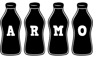 Armo bottle logo