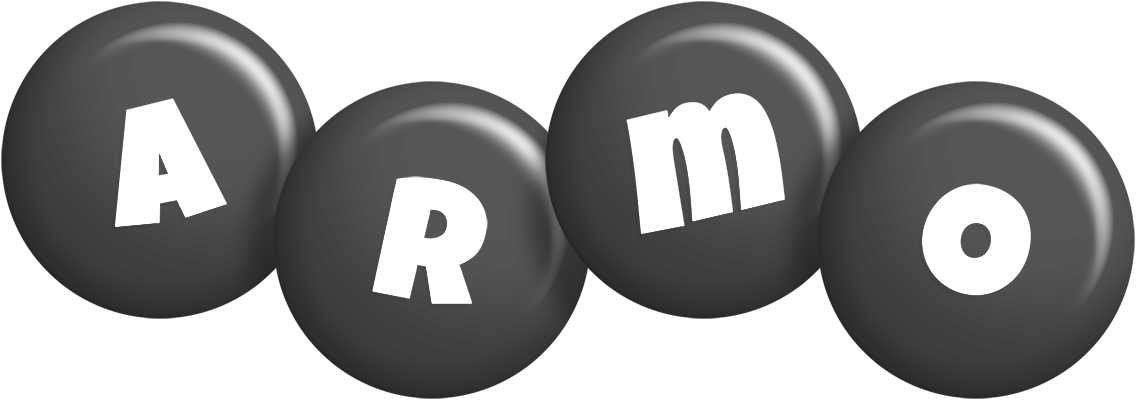 Armo candy-black logo