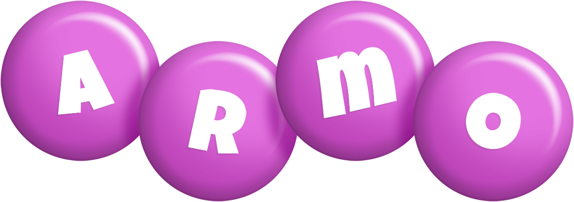 Armo candy-purple logo