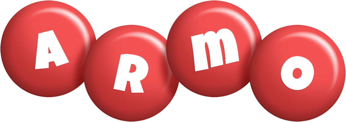 Armo candy-red logo