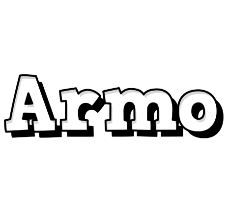 Armo snowing logo