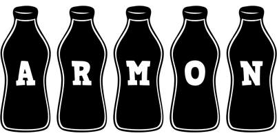 Armon bottle logo