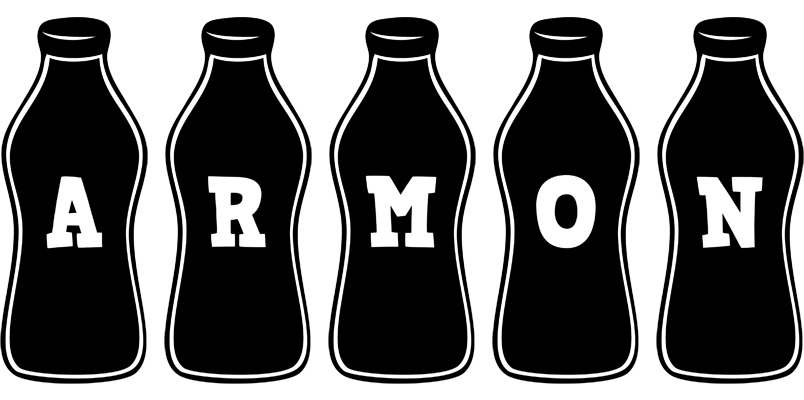 Armon bottle logo