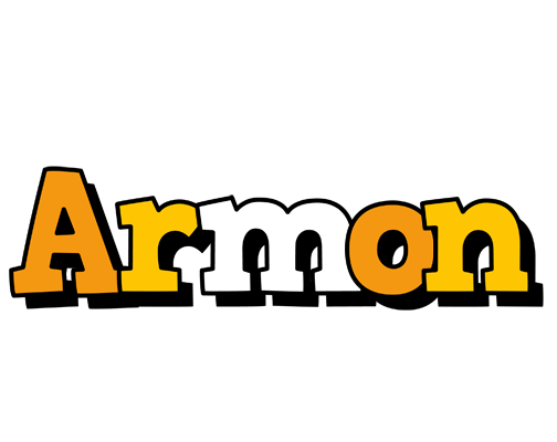 Armon cartoon logo