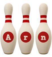 Arn bowling-pin logo