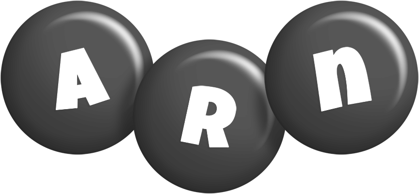 Arn candy-black logo