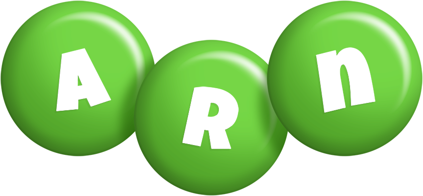 Arn candy-green logo