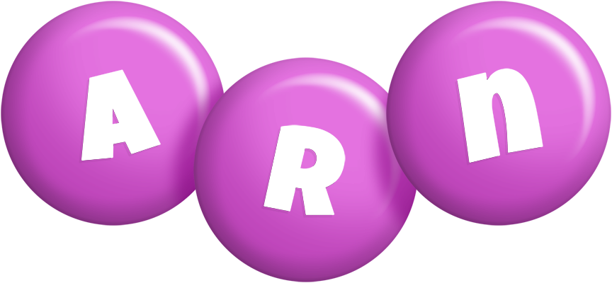 Arn candy-purple logo
