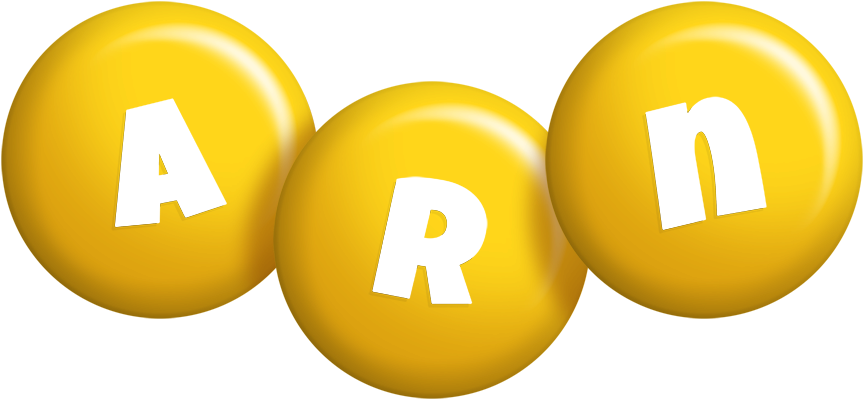 Arn candy-yellow logo