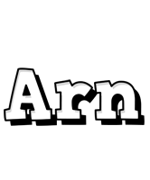 Arn snowing logo