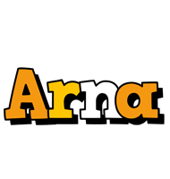 Arna cartoon logo