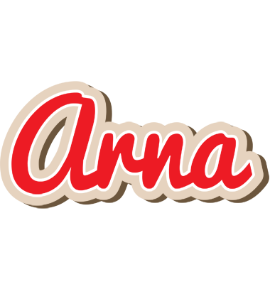 Arna chocolate logo