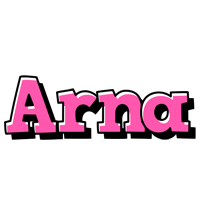 Arna girlish logo