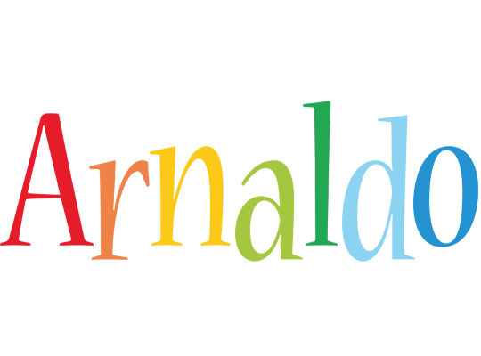 Arnaldo birthday logo