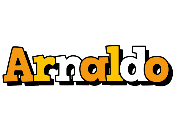 Arnaldo cartoon logo