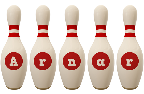 Arnar bowling-pin logo