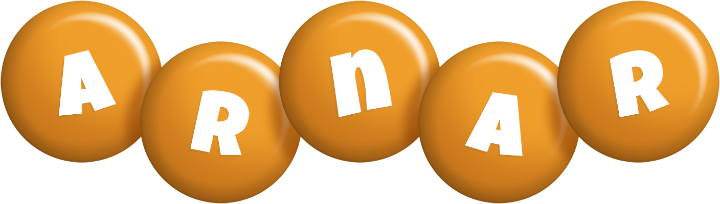 Arnar candy-orange logo