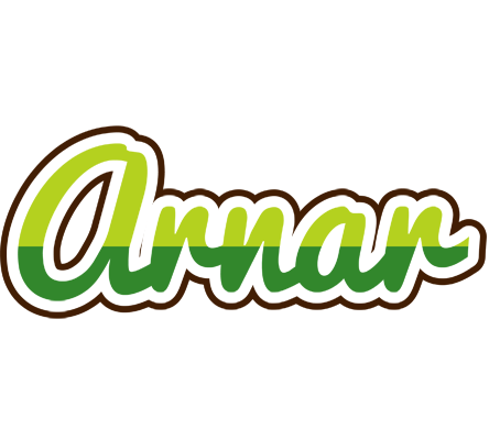 Arnar golfing logo