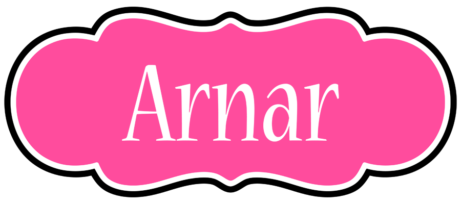Arnar invitation logo