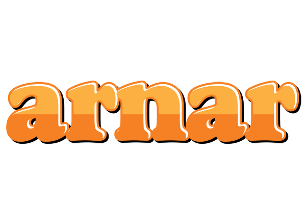 Arnar orange logo