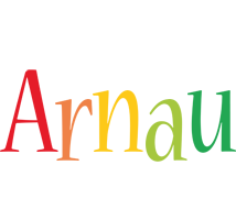 Arnau birthday logo