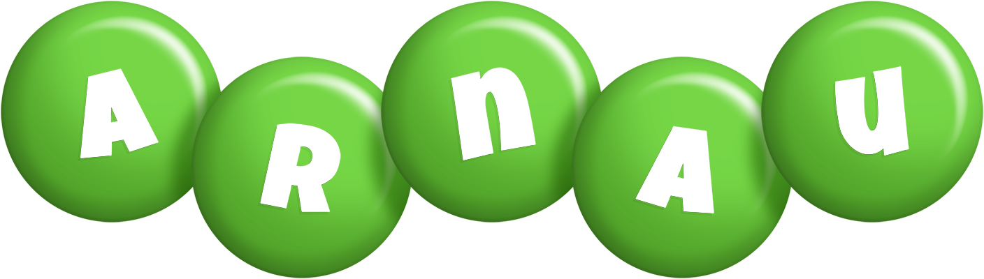 Arnau candy-green logo