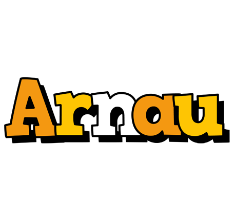 Arnau cartoon logo