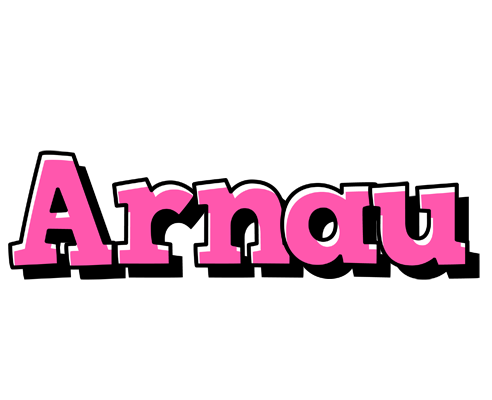 Arnau girlish logo
