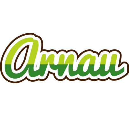 Arnau golfing logo