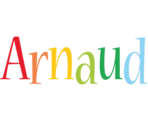 Arnaud birthday logo