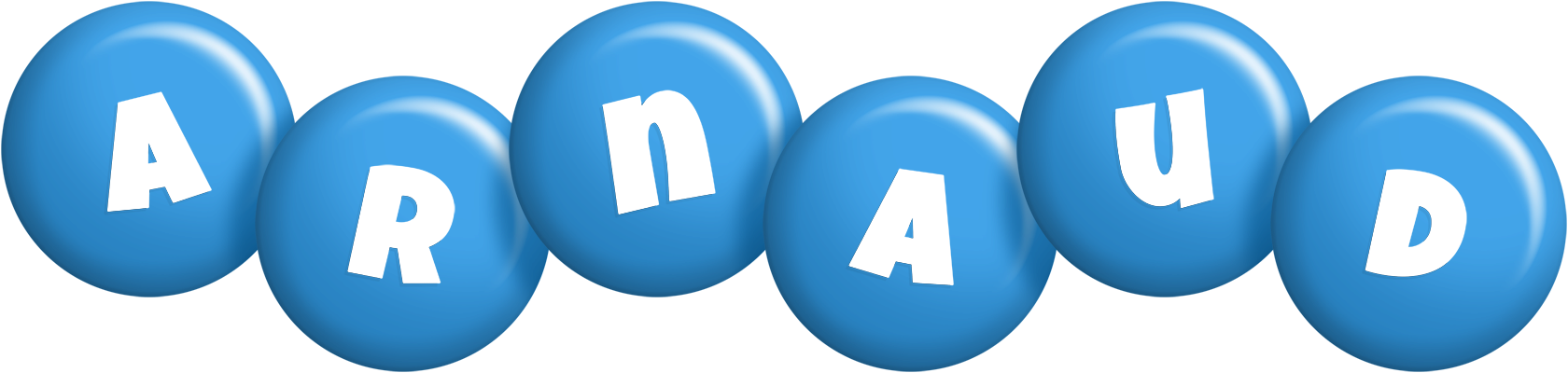 Arnaud candy-blue logo