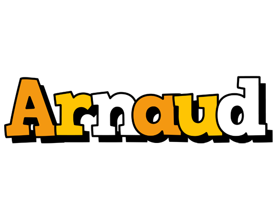 Arnaud cartoon logo