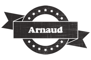 Arnaud grunge logo