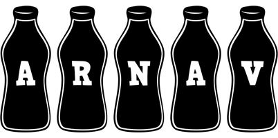 Arnav bottle logo