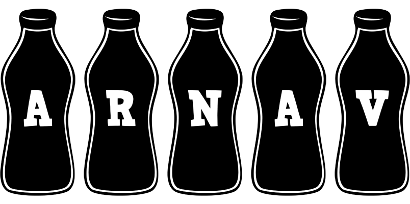 Arnav bottle logo