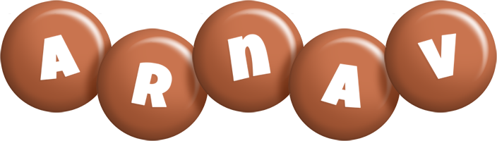 Arnav candy-brown logo