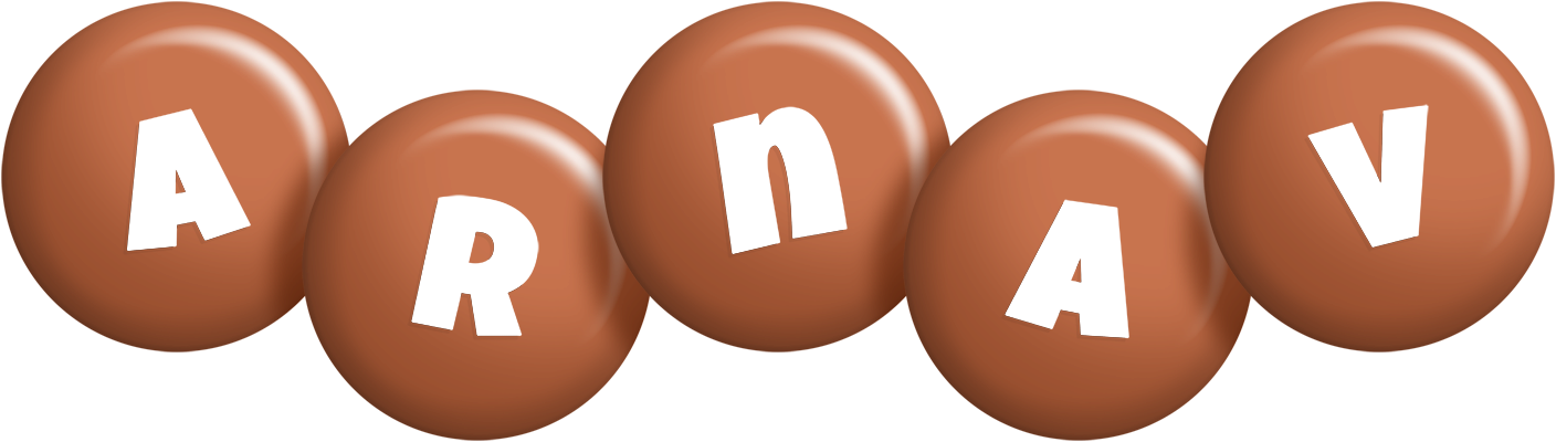 Arnav candy-brown logo