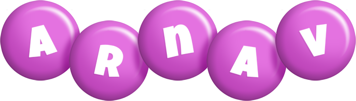 Arnav candy-purple logo