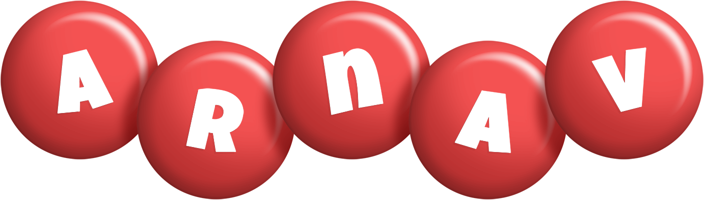 Arnav candy-red logo