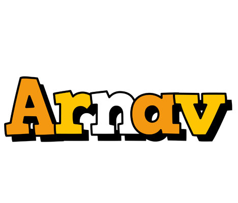 Arnav cartoon logo