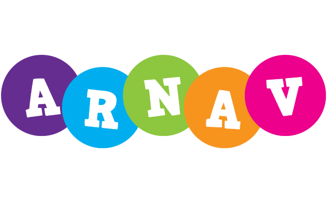 Arnav happy logo