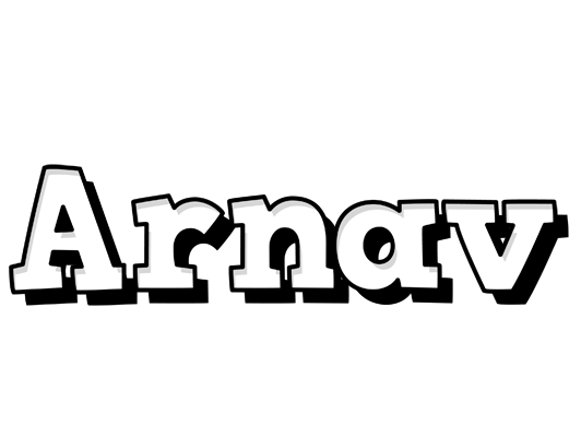 Arnav snowing logo