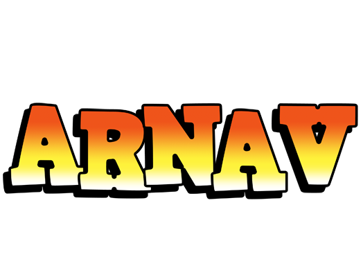 Arnav sunset logo