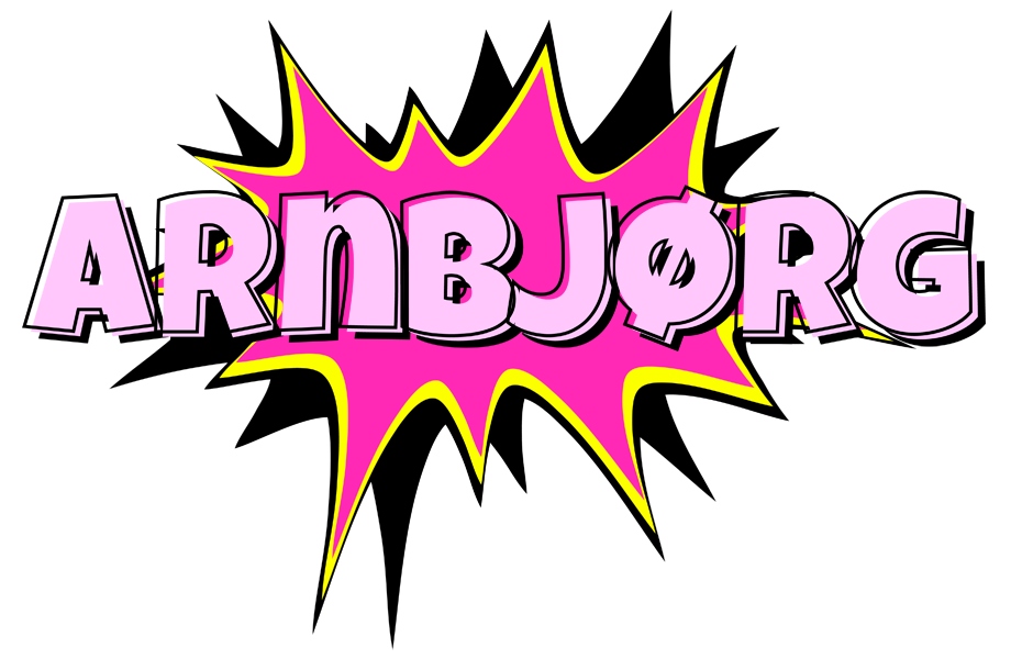 Arnbjørg badabing logo