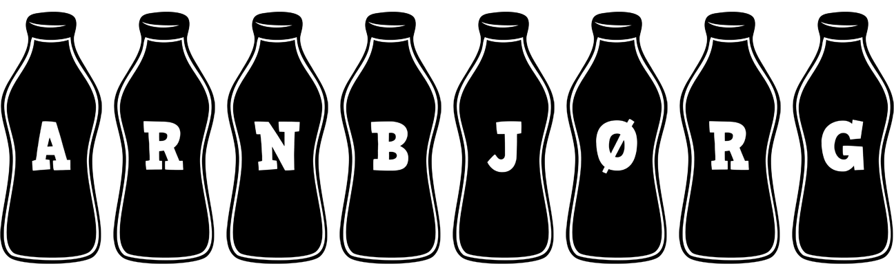 Arnbjørg bottle logo