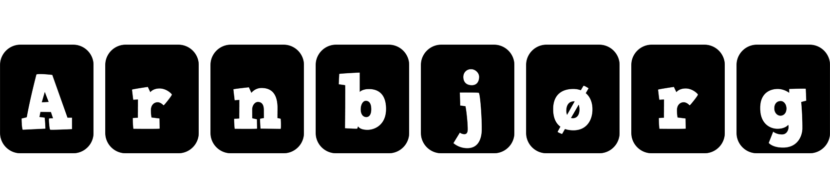 Arnbjørg box logo