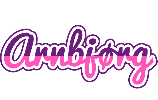 Arnbjørg cheerful logo
