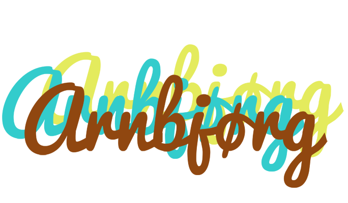 Arnbjørg cupcake logo