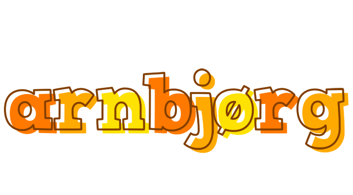 Arnbjørg desert logo